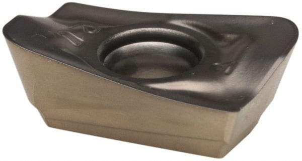 Walter - ADMT160612 F56 Grade WKP35S Carbide Milling Insert - TiCN/Al2O3 Finish, 0.2421" Thick, 1.2mm Corner Radius - Eagle Tool & Supply