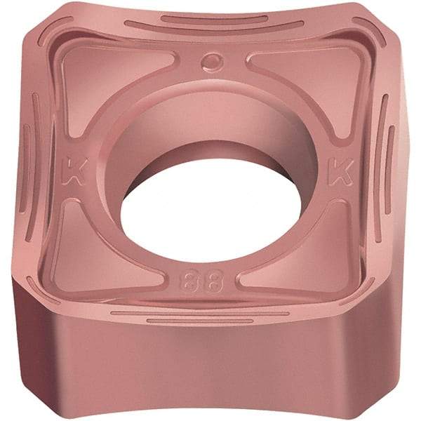 Walter - SNHX1205 K88 Grade WXN15 Carbide Milling Insert - TiCN Plus Finish, 0.252" Thick, 1/2" Inscribed Circle - Eagle Tool & Supply