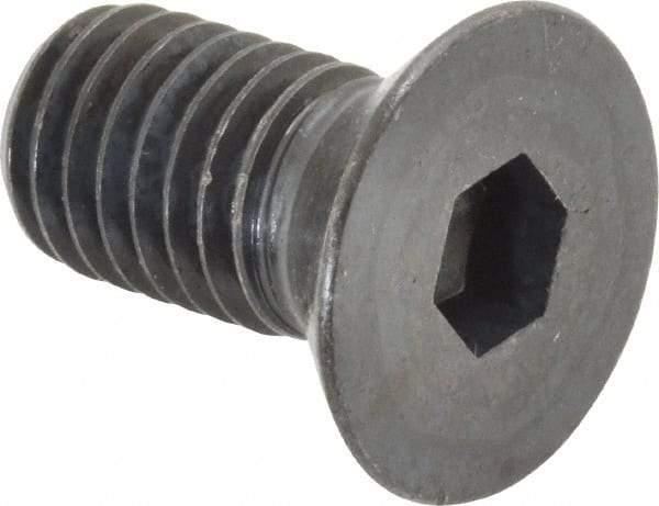 Holo-Krome - 1/2-13 UNC Hex Socket Drive, 82° Flat Screw - Alloy Steel, Black Oxide Finish, Fully Threaded, 1" OAL - Eagle Tool & Supply