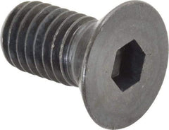 Holo-Krome - 1/2-13 UNC Hex Socket Drive, 82° Flat Screw - Alloy Steel, Black Oxide Finish, Fully Threaded, 1" OAL - Eagle Tool & Supply