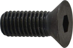 Holo-Krome - 1/2-13 UNC Hex Socket Drive, 82° Flat Screw - Alloy Steel, Black Oxide Finish, Fully Threaded, 1-1/4" OAL - Eagle Tool & Supply