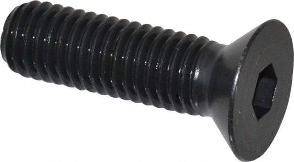 Holo-Krome - 1/2-13 UNC Hex Socket Drive, 82° Flat Screw - Alloy Steel, Black Oxide Finish, Fully Threaded, 1-3/4" OAL - Eagle Tool & Supply