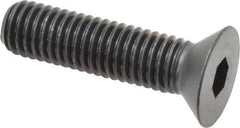 Holo-Krome - 1/2-13 UNC Hex Socket Drive, 82° Flat Screw - Alloy Steel, Black Oxide Finish, Fully Threaded, 2" OAL - Eagle Tool & Supply