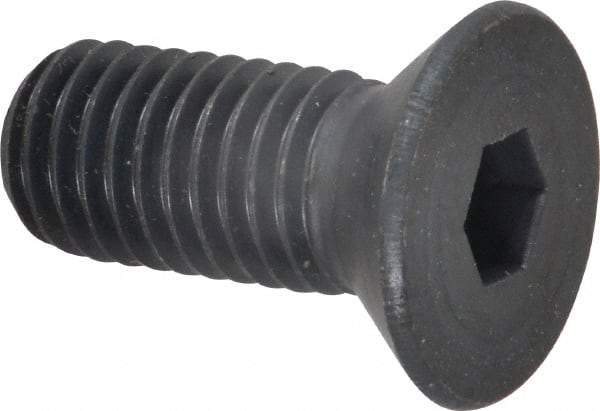 Holo-Krome - 5/8-11 UNC Hex Socket Drive, 82° Flat Screw - Alloy Steel, Black Oxide Finish, Fully Threaded, 1-1/2" OAL - Eagle Tool & Supply