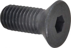 Holo-Krome - 5/8-11 UNC Hex Socket Drive, 82° Flat Screw - Alloy Steel, Black Oxide Finish, Fully Threaded, 1-1/2" OAL - Eagle Tool & Supply