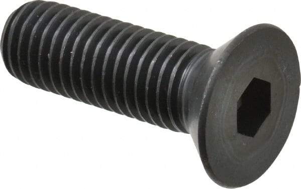Holo-Krome - 5/8-11 UNC Hex Socket Drive, 82° Flat Screw - Alloy Steel, Black Oxide Finish, Fully Threaded, 2" OAL - Eagle Tool & Supply