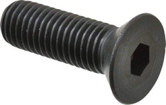 Holo-Krome - 5/8-11 UNC Hex Socket Drive, 82° Flat Screw - Alloy Steel, Black Oxide Finish, Fully Threaded, 2" OAL - Eagle Tool & Supply