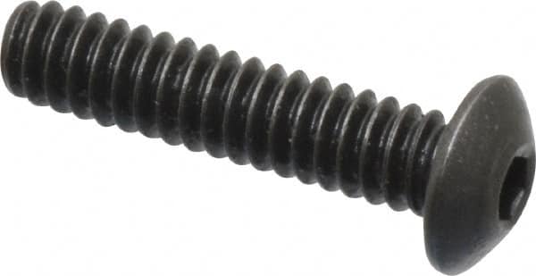 Holo-Krome - #6-32 UNC Hex Socket Button Cap Screw - Eagle Tool & Supply