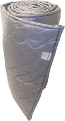 Singer Safety - 25' Long x 48" Wide, Fiberglass Roll - ASTM E-84 Specification, Metallic Gray - Eagle Tool & Supply