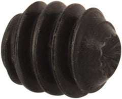 Holo-Krome - #4-40 UNC, 1/8" OAL, Internal Knurl Point Set Screw - Grade ASTM F912 Alloy Steel, 0.05" Key - Eagle Tool & Supply