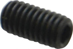 Holo-Krome - #10-32 UNF, 3/8" OAL, Internal Knurl Point Set Screw - Grade 8 Alloy Steel, 3/32" Key - Eagle Tool & Supply