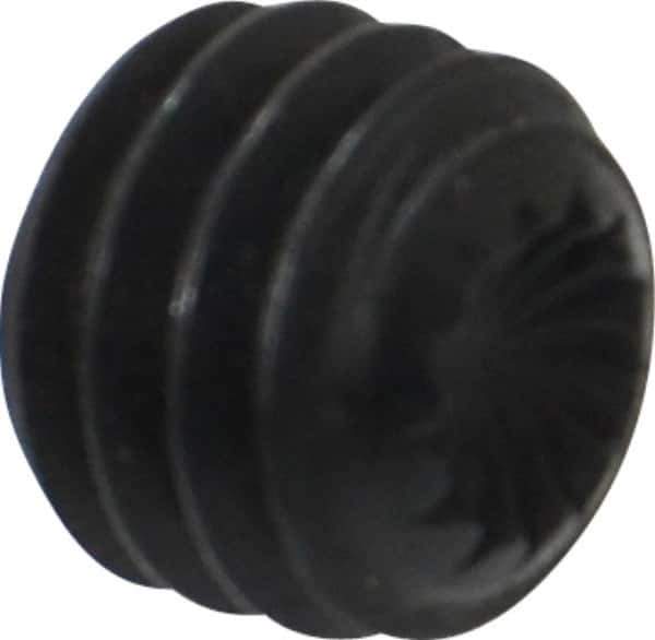 Holo-Krome - 5/16-18 UNC, 1/4" OAL, Internal Knurl Point Set Screw - Grade 8 Alloy Steel, 5/32" Key - Eagle Tool & Supply