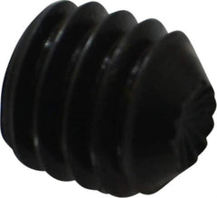 Holo-Krome - 5/16-18 UNC, 5/16" OAL, Internal Knurl Point Set Screw - Grade 8 Alloy Steel, 5/32" Key - Eagle Tool & Supply