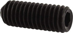 Holo-Krome - 3/8-16 UNC, 1" OAL, Internal Knurl Point Set Screw - Grade 8 Alloy Steel, 3/16" Key - Eagle Tool & Supply