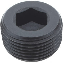 Holo-Krome - 1-11-1/2, 3/4" OAL, Alloy Steel Socket Pressure Plug - Eagle Tool & Supply