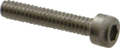Holo-Krome - #6-32 UNC Hex Socket Drive, Socket Cap Screw - Grade 18-8 Stainless Steel, Uncoated, Fully Threaded, 3/4" Length Under Head - Eagle Tool & Supply