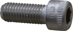 Holo-Krome - 1/4-28 UNF Hex Socket Drive, Socket Cap Screw - Grade 18-8 Stainless Steel, Uncoated, Fully Threaded, 5/8" Length Under Head - Eagle Tool & Supply