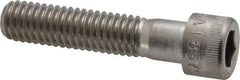 Holo-Krome - 3/8-16 UNC Hex Socket Drive, Socket Cap Screw - Grade 18-8 Stainless Steel, Uncoated, Partially Threaded, 1-3/4" Length Under Head - Eagle Tool & Supply