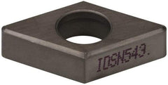 Kennametal - 5/8" Inscribed Circle, Diamond (Shape) Boring Bar Shim for Indexables - 1/4" Thick, IDSN Shim Style, Negative Rake - Eagle Tool & Supply