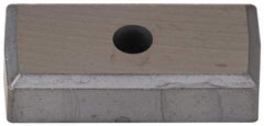 Kennametal - 3.17mm Inscribed Circle, Rectangle Grooving Shim for Indexables - 0.188" Thick, SM Shim Style, Left Hand, Right Hand Cut - Eagle Tool & Supply