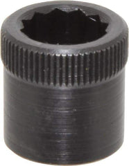 Holo-Krome - 3/8-16" Thread Uncoated Steel Allen Nut - 3/8" Diam, 3/8" Hex Key - Eagle Tool & Supply