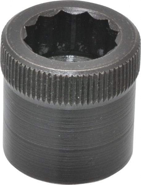 Holo-Krome - 1/2-20" Thread Uncoated Steel Allen Nut - 1/2" Diam, 1/2" Hex Key - Eagle Tool & Supply