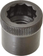 Holo-Krome - 1-8" Thread Uncoated Steel Allen Nut - 1" Diam, 1" Hex Key - Eagle Tool & Supply