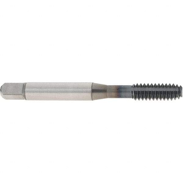 OSG - 1/4-20 UNC H5 Thread Limit Modified Bottoming Thread Forming Tap - Powdered Metal High Speed Steel, TiCN Finish, 2-1/2" OAL, 1" Thread Length, Right Hand Thread, Series EXOTAP NRT - Eagle Tool & Supply