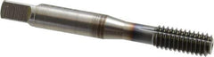 OSG - 5/16-18 UNC H8 Thread Limit Bottoming Thread Forming Tap - Powdered Metal High Speed Steel, TiCN Finish, 2-23/32" OAL, 1-1/8" Thread Length, Right Hand Thread, Series EXOTAP NRT - Eagle Tool & Supply