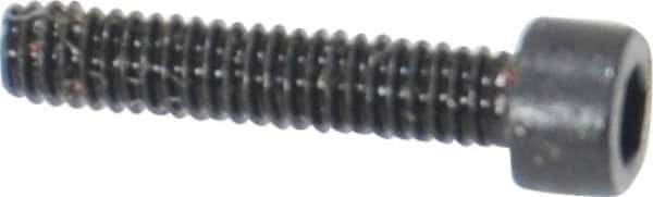 Holo-Krome - #1-72 UNF Hex Socket Drive, Socket Cap Screw - Alloy Steel, Black Oxide Finish, Fully Threaded, 3/8" Length Under Head - Eagle Tool & Supply