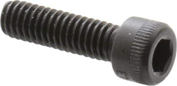 Holo-Krome - #6-40 UNF Hex Socket Drive, Socket Cap Screw - Alloy Steel, Black Oxide Finish, Fully Threaded, 1/2" Length Under Head - Eagle Tool & Supply