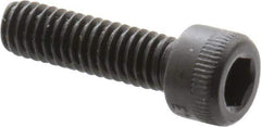 Holo-Krome - #6-40 UNF Hex Socket Drive, Socket Cap Screw - Alloy Steel, Black Oxide Finish, Fully Threaded, 1/2" Length Under Head - Eagle Tool & Supply