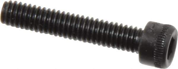 Holo-Krome - #6-40 UNF Hex Socket Drive, Socket Cap Screw - Alloy Steel, Black Oxide Finish, Fully Threaded, 3/4" Length Under Head - Eagle Tool & Supply