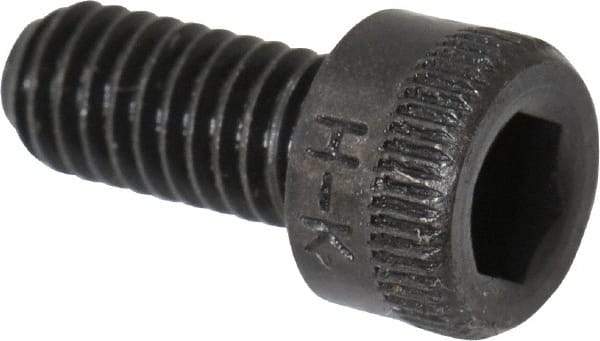 Holo-Krome - #8-36 UNF Hex Socket Drive, Socket Cap Screw - Alloy Steel, Black Oxide Finish, Fully Threaded, 3/8" Length Under Head - Eagle Tool & Supply
