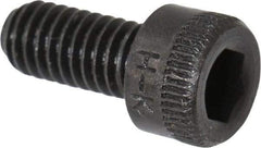 Holo-Krome - #8-36 UNF Hex Socket Drive, Socket Cap Screw - Alloy Steel, Black Oxide Finish, Fully Threaded, 3/8" Length Under Head - Eagle Tool & Supply