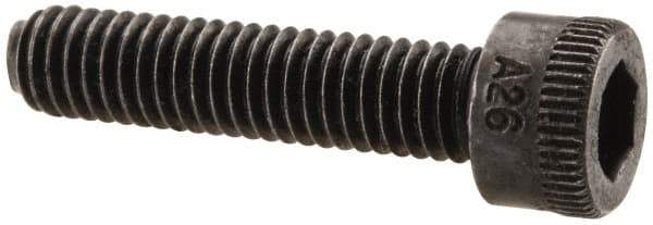 Holo-Krome - #8-36 UNF Hex Socket Drive, Socket Cap Screw - Alloy Steel, Black Oxide Finish, Fully Threaded, 3/4" Length Under Head - Eagle Tool & Supply