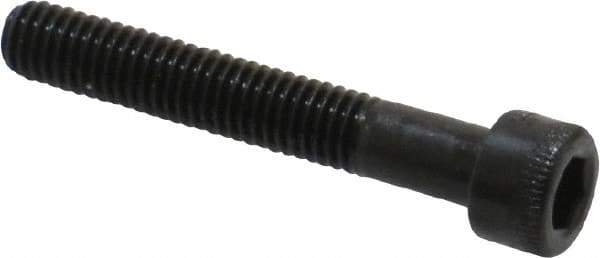 Holo-Krome - #10-32 UNF Hex Socket Drive, Socket Cap Screw - Alloy Steel, Black Oxide Finish, Partially Threaded, 1-1/4" Length Under Head - Eagle Tool & Supply
