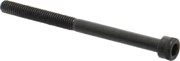 Holo-Krome - #10-32 UNF Hex Socket Drive, Socket Cap Screw - Alloy Steel, Black Oxide Finish, Partially Threaded, 2-1/2" Length Under Head - Eagle Tool & Supply