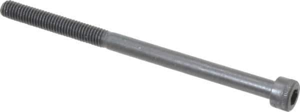 Holo-Krome - #10-32 UNF Hex Socket Drive, Socket Cap Screw - Alloy Steel, Black Oxide Finish, Partially Threaded, 3" Length Under Head - Eagle Tool & Supply