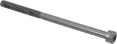 Holo-Krome - #10-32 UNF Hex Socket Drive, Socket Cap Screw - Alloy Steel, Black Oxide Finish, Partially Threaded, 3" Length Under Head - Eagle Tool & Supply