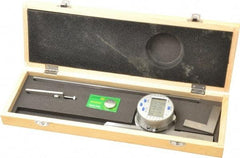 Fowler - 30 sec Resolution Digital Combination Protractor and Inclinometer - Multiple dg Accuracy, 5 min Accuracy, Multiple dg Range, Data Output - Eagle Tool & Supply