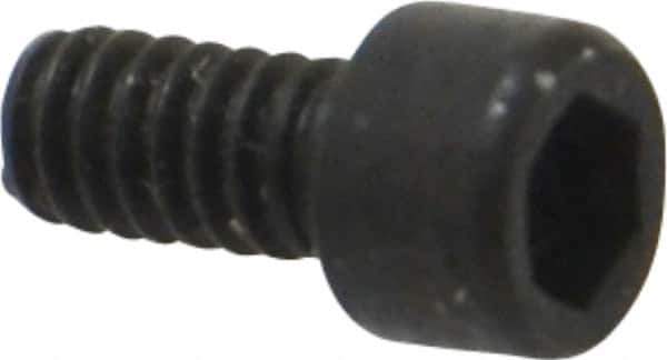 Holo-Krome - #2-56 UNC Hex Socket Drive, Socket Cap Screw - Alloy Steel, Black Oxide Finish, Fully Threaded, 3/16" Length Under Head - Eagle Tool & Supply