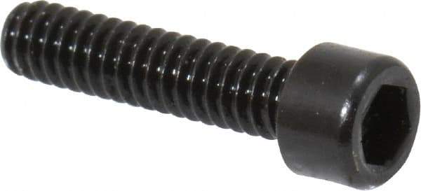 Holo-Krome - #2-56 UNC Hex Socket Drive, Socket Cap Screw - Alloy Steel, Black Oxide Finish, Fully Threaded, 3/8" Length Under Head - Eagle Tool & Supply