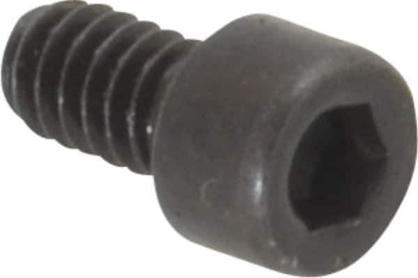 Holo-Krome - #3-48 UNC Hex Socket Drive, Socket Cap Screw - Alloy Steel, Black Oxide Finish, Fully Threaded, 3/16" Length Under Head - Eagle Tool & Supply