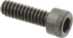 Holo-Krome - #3-48 UNC Hex Socket Drive, Socket Cap Screw - Alloy Steel, Black Oxide Finish, Fully Threaded, 3/8" Length Under Head - Eagle Tool & Supply