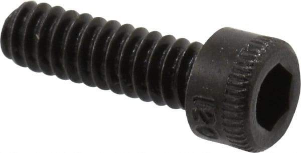 Holo-Krome - #4-40 UNC Hex Socket Drive, Socket Cap Screw - Alloy Steel, Black Oxide Finish, Fully Threaded, 3/8" Length Under Head - Eagle Tool & Supply