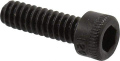 Holo-Krome - #4-40 UNC Hex Socket Drive, Socket Cap Screw - Alloy Steel, Black Oxide Finish, Fully Threaded, 3/8" Length Under Head - Eagle Tool & Supply
