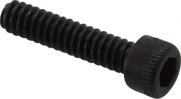 Holo-Krome - #4-40 UNC Hex Socket Drive, Socket Cap Screw - Alloy Steel, Black Oxide Finish, Fully Threaded, 1/2" Length Under Head - Eagle Tool & Supply