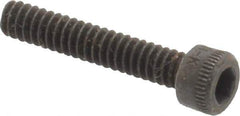 Holo-Krome - #4-40 UNC Hex Socket Drive, Socket Cap Screw - Alloy Steel, Black Oxide Finish, Fully Threaded, 5/8" Length Under Head - Eagle Tool & Supply