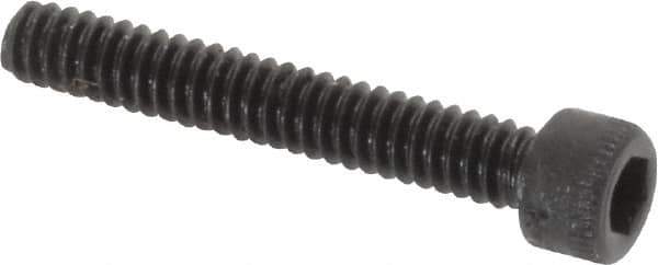 Holo-Krome - #4-40 UNC Hex Socket Drive, Socket Cap Screw - Alloy Steel, Black Oxide Finish, Fully Threaded, 3/4" Length Under Head - Eagle Tool & Supply